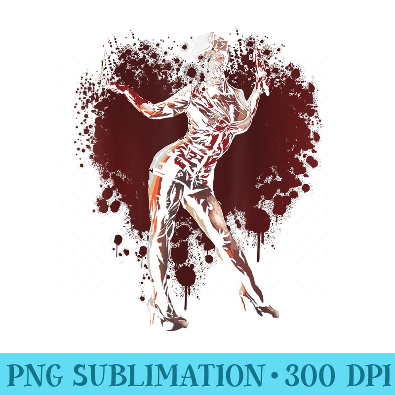 Scary Sexy Nurse Gothic Horror Occult Halloween Dark Art - Download PNG Artwork - Lifetime Access To Purchased Files