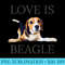 Beagle Men Dog Mom Dad Love Is Pet - Transparent Shirt Clip Art - Revolutionize Your Designs