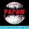 Baseball Softball Lover Ball Papaw Fathers Day - PNG Download Library - Perfect for Sublimation Mastery