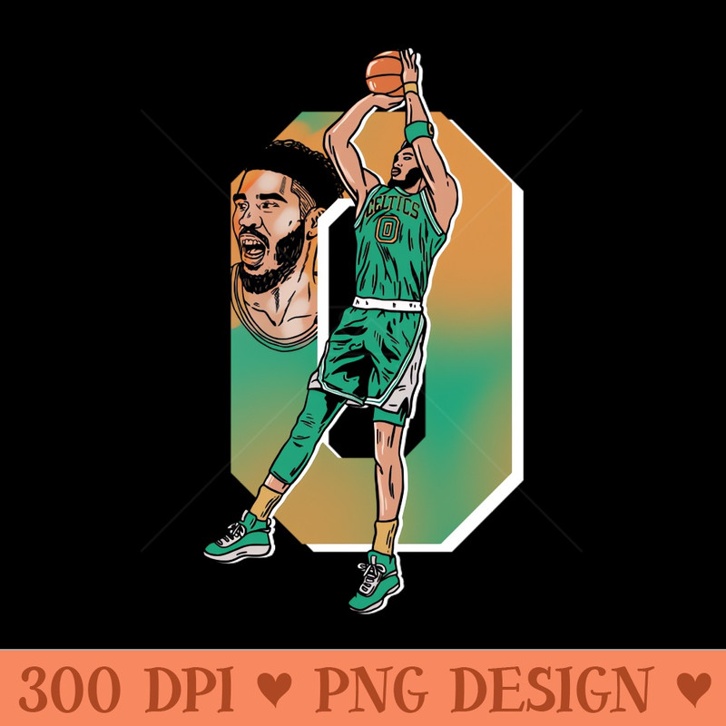 TATUM ZERO - Sublimation graphics PNG - Versatile And Customizable Designs