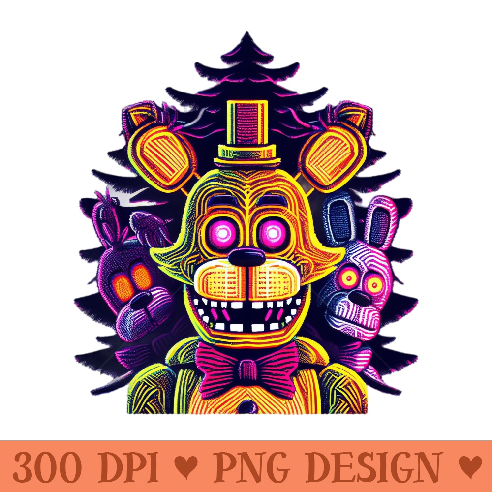 Five Nights at Freddys - PNG Picture Download - Stunning Sublimation Graphics