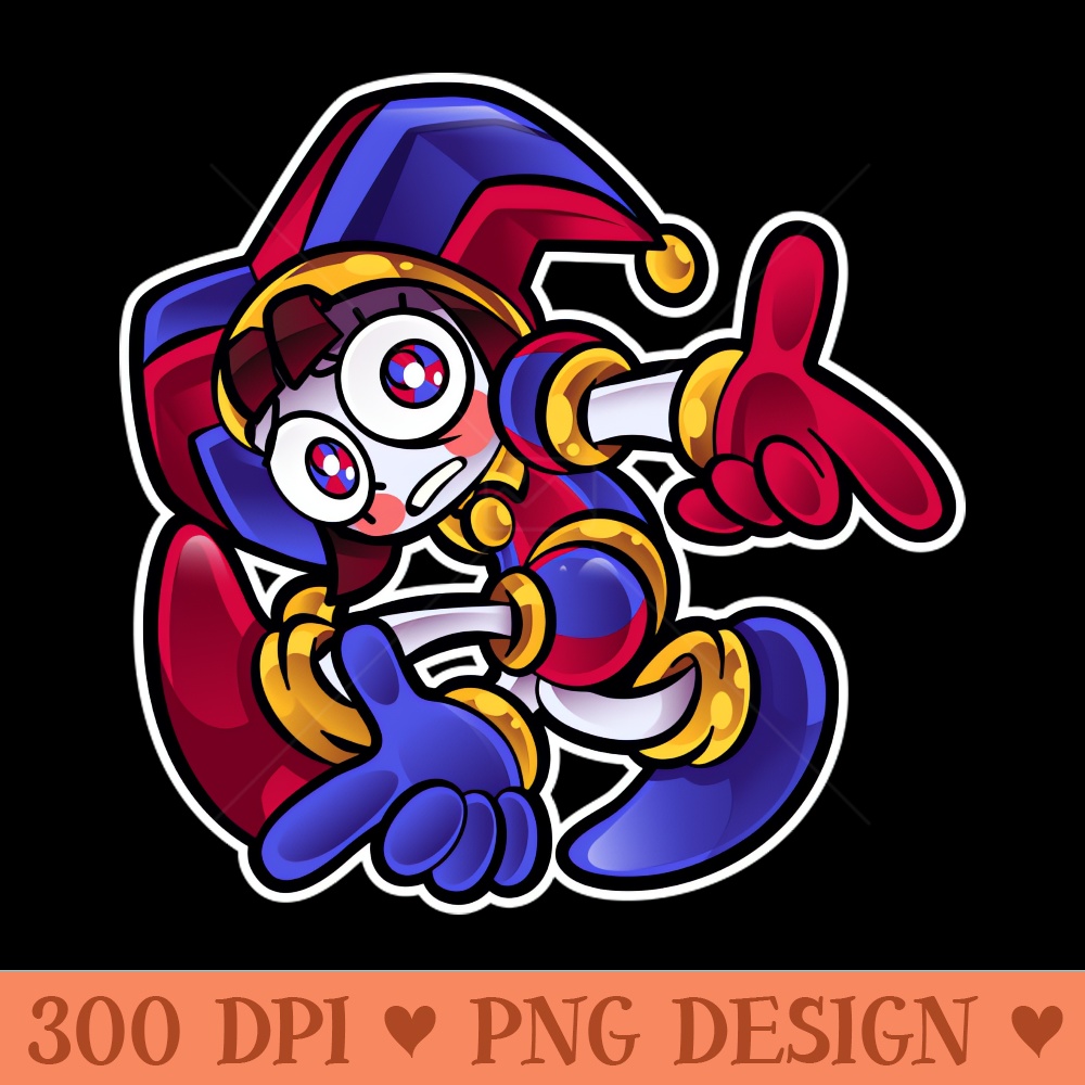 Pomni Adventure Digital Circus - PNG Download Website - Bold & Eye-catching