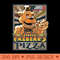 Vintage Freddy Fazbears Pizza - Sublimation patterns PNG - Bring Your Designs to Life