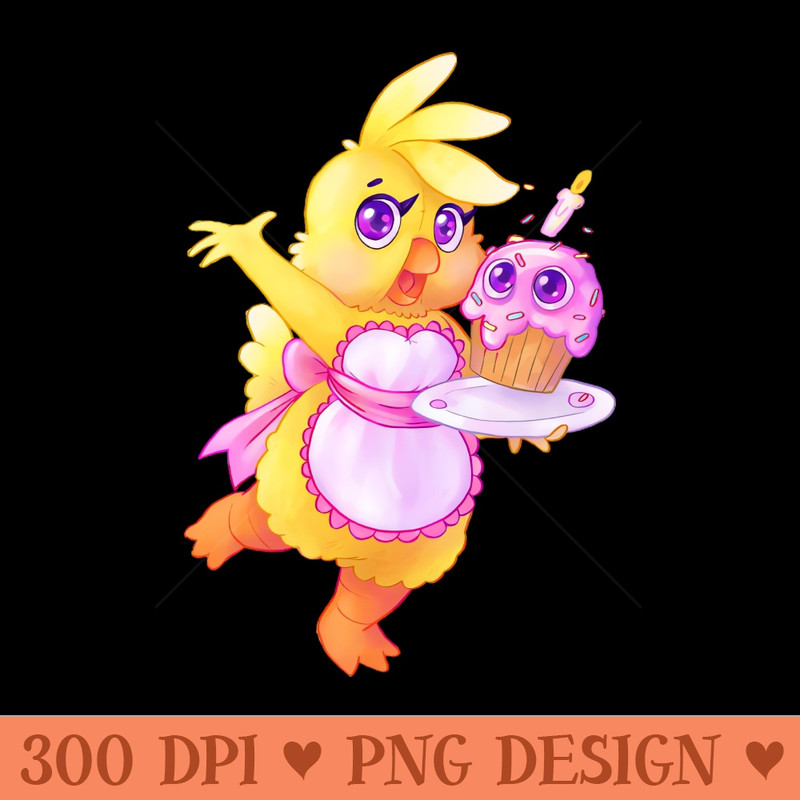 Freddy and Friends Chica - PNG Image Download - Perfect for Personalization