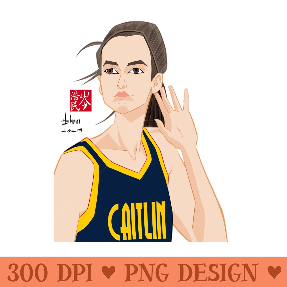 Caitlin Clark - Sublimation backgrounds PNG - Trendsetting And Modern Collections