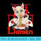 LLamen Noodles Chinese Food Japanese Ramen Noodles Llama - PNG Download Template - Unlock Vibrant Sublimation Designs