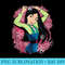 Disney Princess Mulan Floral Watercolor - Shirt Clipart Free PNG - Perfect for Personalization