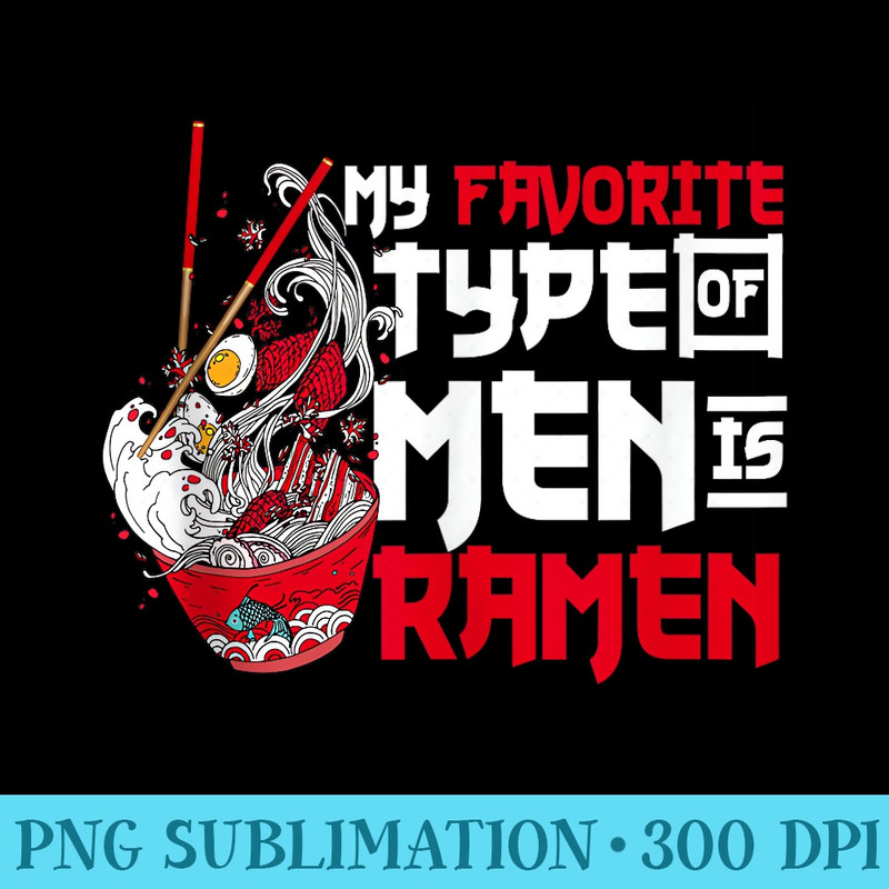Ramen Noodle For Girls Cute Japanese Anime Manga Kawaii - Sublimation clipart PNG - Capture Imagination with Every Detail