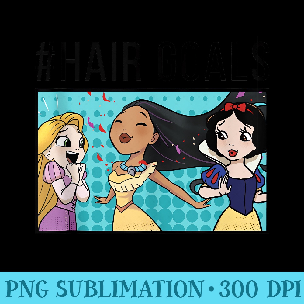 Disney Princess Rapunzel Pocahontas Snow White Comic Panel - PNG Download Source - Stunning Sublimation Graphics