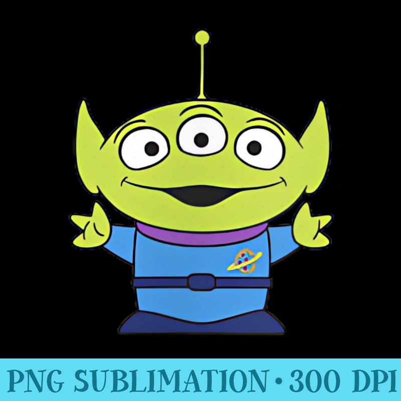 Disney Pixar Aliens Movie s Line Up Front Back - PNG Image Download - Vibrant and Eye-Catching Typography