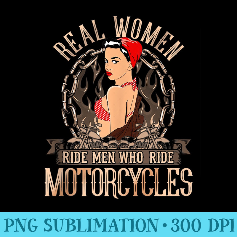 Sexy Real Chick Ride Motorcycles Biker Babe Chick - PNG File Download - Quick And Seamless Download Process