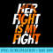 Orange Ribbon ney Cancer Awareness For Her - Stylish Shirt PNG - Trendsetting And Modern Collections