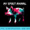 Pig Is My Spirit Animal Galaxy Cute Pig Lover Spiritual - PNG Download Icon - Easy-To-Print And User-Friendly Designs