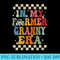 s In My Farmer Granny Era Retro Groovy Farmer Granny Funny - PNG Download Artwork - Eco Friendly And Sustainable Digital Products