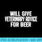 s Veterinarian Will Give Veterinary Advice For Beer, Vet Tech - Unique Sublimation patterns - Revolutionize Your Designs