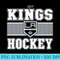 NHL LA Kings Crossbar - Sublimation PNG Designs - Instant Access To Downloadable Files