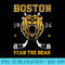Boston Ice Hockey Fear the Bear - Download Shirt PNG - Unlock Vibrant Sublimation Designs
