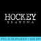 Hockey Grandma - PNG Download Clipart - Premium Quality PNG Artwork