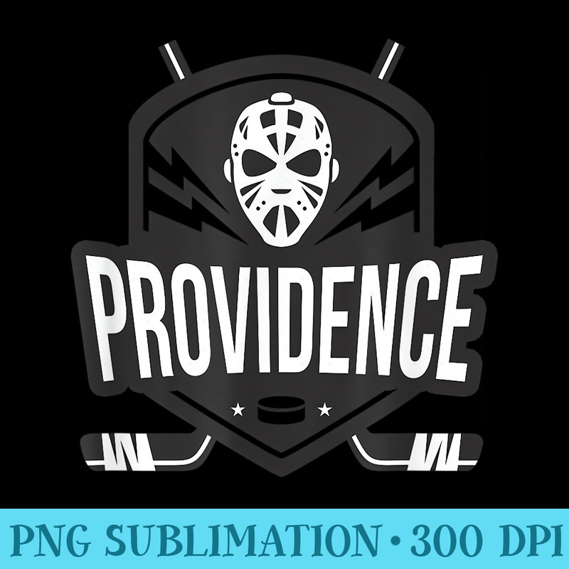Providence Hockey Goalie Mask - PNG Download Library - Perfect for Personalization