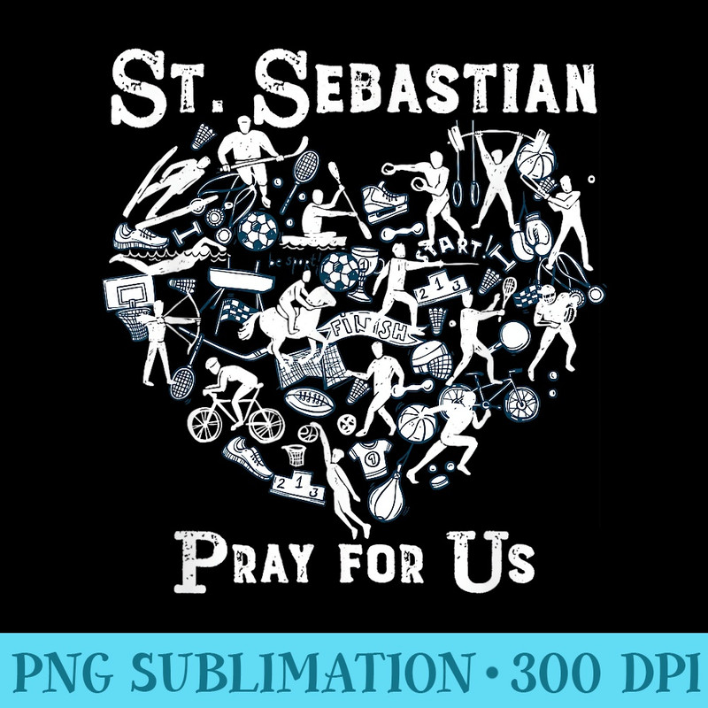 St. Sebastian Patron Saint of Sports Athletes Catholic - Transparent PNG File Download - Trendsetting And Modern Collections