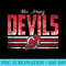 NHL New Jersey Devils Top Shelf - Unique PNG Artwork - Boost Your Success with this Inspirational PNG Download