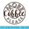 More Coffee Please Funny Coffee - PNG Download Illustration - Vibrant and Eye-Catching Typography
