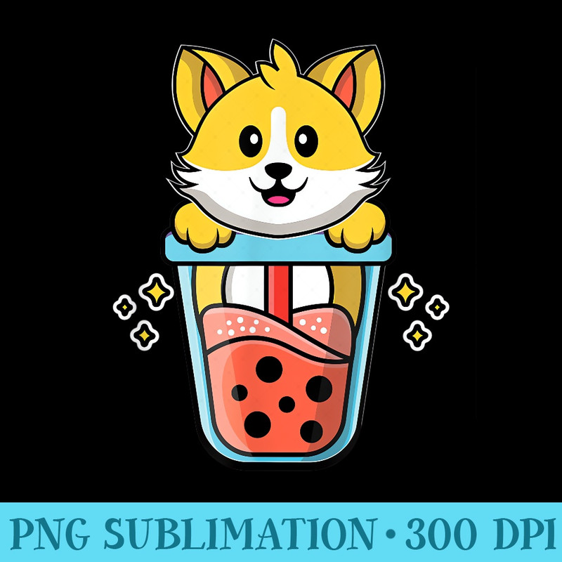 Cat Boba Tea Bubble Tea Kawaii Anime Japanese Neko Girl n - Transparent PNG download - Perfect for Creative Projects