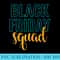 Black Friday Squad Item for Shopper Sales Raglan Baseball - High Resolution PNG Download - Perfect for Personalization