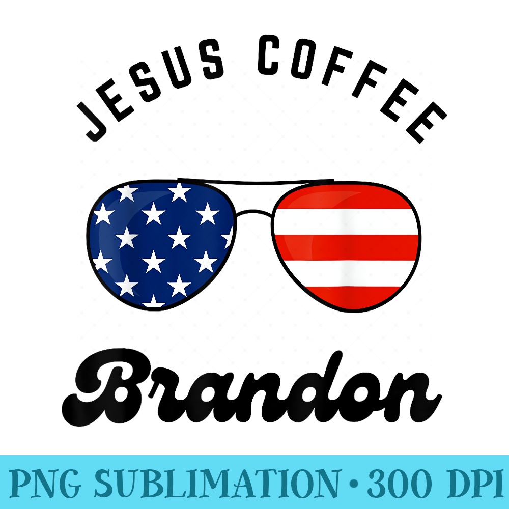 Jesus Coffee and Dark Brandon Biden - PNG Download High Quality - Easy-To-Print And User-Friendly Designs