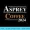 Biohacker Asprey Coffee Funny Election 2024 - High resolution PNG download - Bring Your Designs to Life
