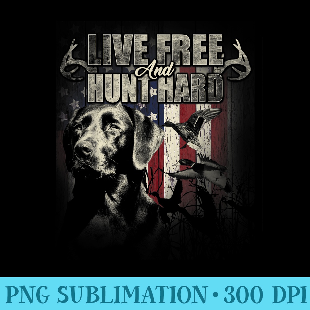 Duck Hunting Deer Hunting USA Flag Hunters - PNG Download Clipart - High Resolution And Print-Ready Designs