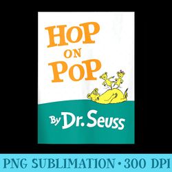 dr. seuss hop on pop book cover - unique sublimation patterns
