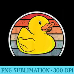 rubber duck vintage rubber duckie retro - png art files