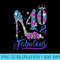 40 and Fabulous Stepping into my 40th Birthday Womens - PNG Image Download - Vibrant and Eye-Catching Typography