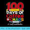 2nd Grade Teacher Happy Women 100 Days Of Coffee Chaos - PNG Picture Gallery Download - Perfect for Sublimation Art