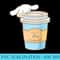 Cinnamoroll Cup of Coffee To Go Raglan Baseball - Shirt Drawing PNG - Easy-To-Print And User-Friendly Designs