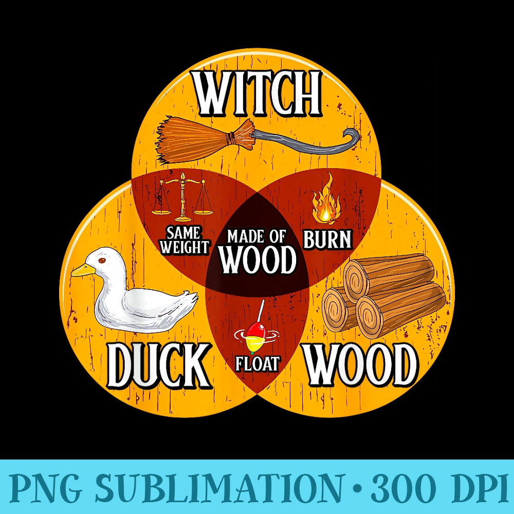 Witch Duck Wood Same Weight Made Of Wood Burn Float - PNG Download High Quality - Vibrant and Eye-Catching Typography
