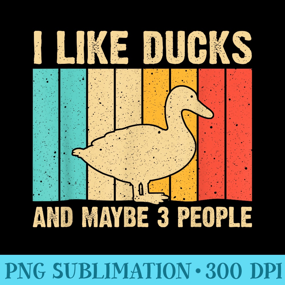 Vintage Duck Design For Duck Lovers Mallard Drake - Fashionable Shirt Design - Bring Your Designs to Life