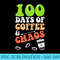 100 Days Of Coffee Chaos 100th Day School Teacher - PNG Picture Gallery Download - High Resolution And Print-Ready Designs