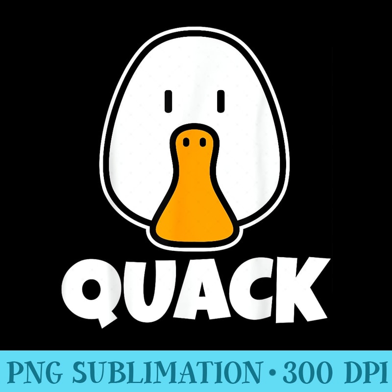 QUACK Ducks Duck Lover Duck - Mug Sublimation PNG - Boost Your Success with this Inspirational PNG Download