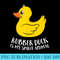 Funny Rubber Duck Spirit Animal Funny Duck - PNG Download Button - Quick And Seamless Download Process