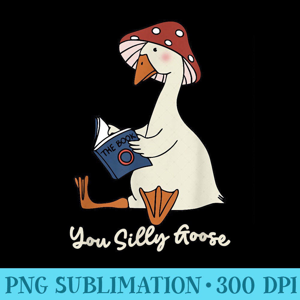 You Silly Goose Honk Funny Duck Goose Reads the Book - PNG Picture Gallery Download - Premium Quality PNG Artwork