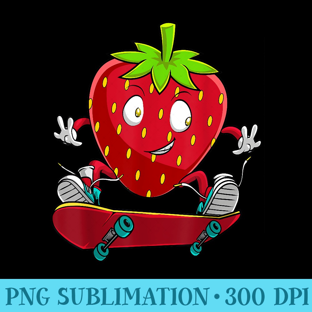 Cute Strawberry Design For Men Strawberry Lover Fruit - Shirt Mockup Download - Instant Access To Downloadable Files