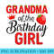 Grandma of The Birthday Girl 1St Birthday Girl Strawberry - PNG Download Website - Create with Confidence