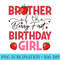Brother Of The Berry Sweet One Birthday Strawberry Girl - PNG Download Clipart - Transform Your Sublimation Creations