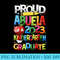 Proud Abuela Of A Kindergarten Grad Graduation Class of 2023 Premium - PNG design assets - Bring Your Designs to Life