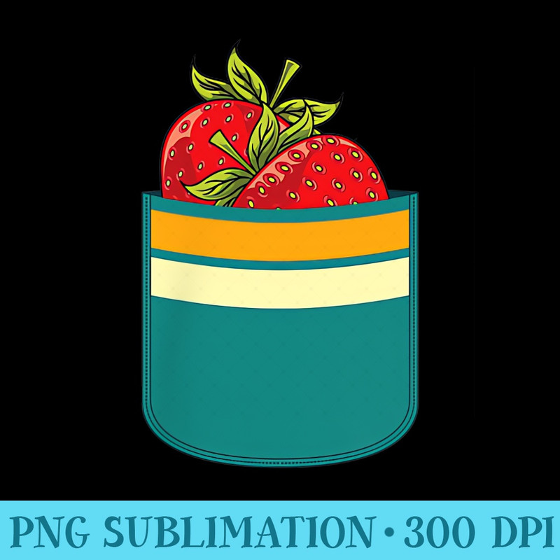 Pocket Strawberries Summer Fruit Red Berry Lover Strawberry - Free Transparent PNG Download - Capture Imagination with Every Detail