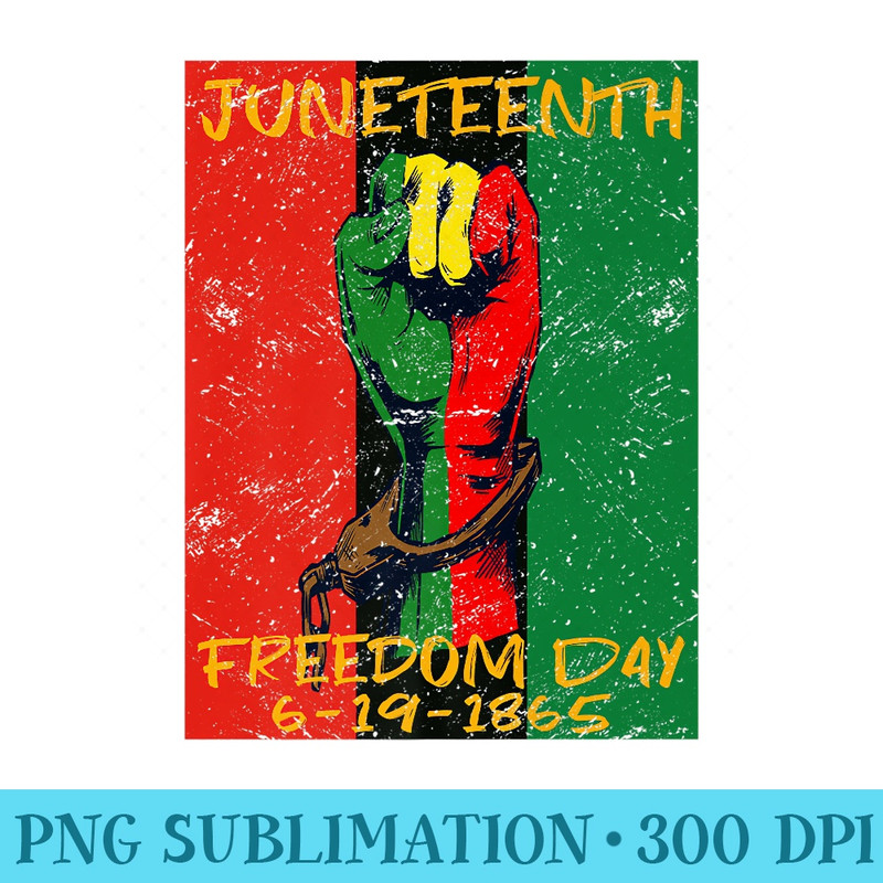 Juneteenth Retro Flag Melanin Black Freedom Day Since 1865 Premium - PNG Download Icon - Revolutionize Your Designs
