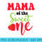 Mama of the Sweet One Strawberry Summer First Birthday - PNG Image Download - Bring Your Designs to Life