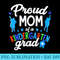 Proud Mom of a Kindergarten Grad t - Download PNG Pictures - Premium Quality PNG Artwork